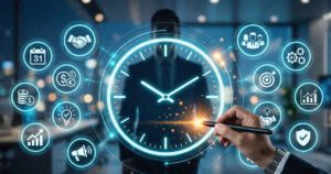 métricas de produtividade e ajuste de operação